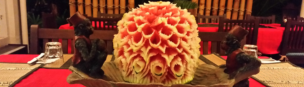 Choc Dee table setting