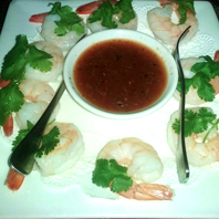 Choc Dee's Chili Prawns