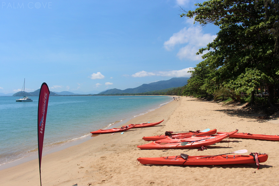 Palm Cove main beach stretch