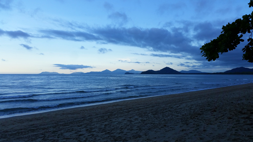 Palm Cove beach sweet evening aspect