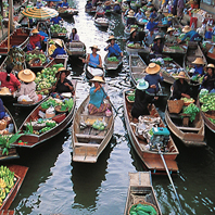 Floating market